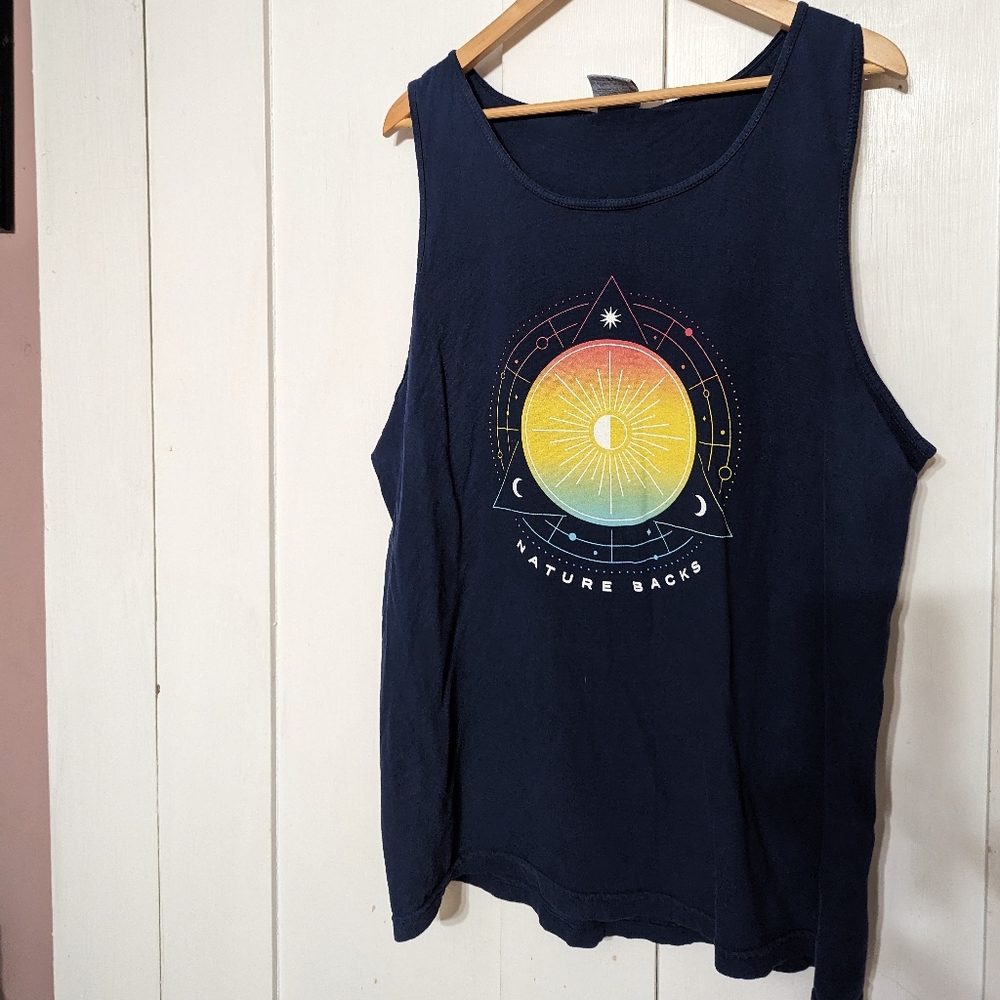 Nature Back tank top